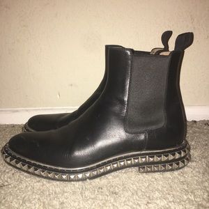 Christian Louboutin Leather Chelsea Boots